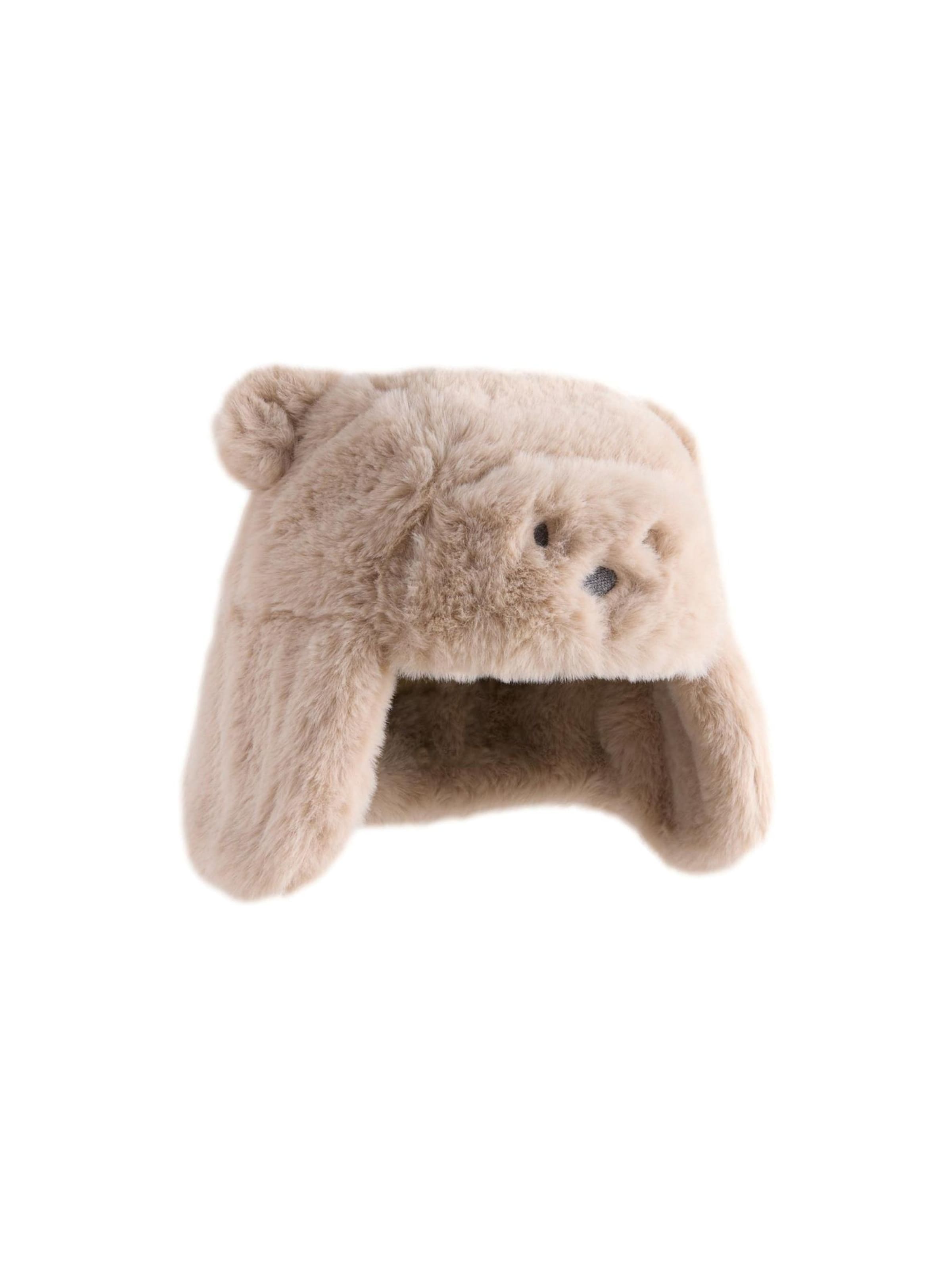 Next Beanie in Beige: front