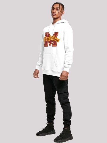 F4NT4STIC Sweatshirt 'Sex Education M Dolphins Netflix TV Series' in White