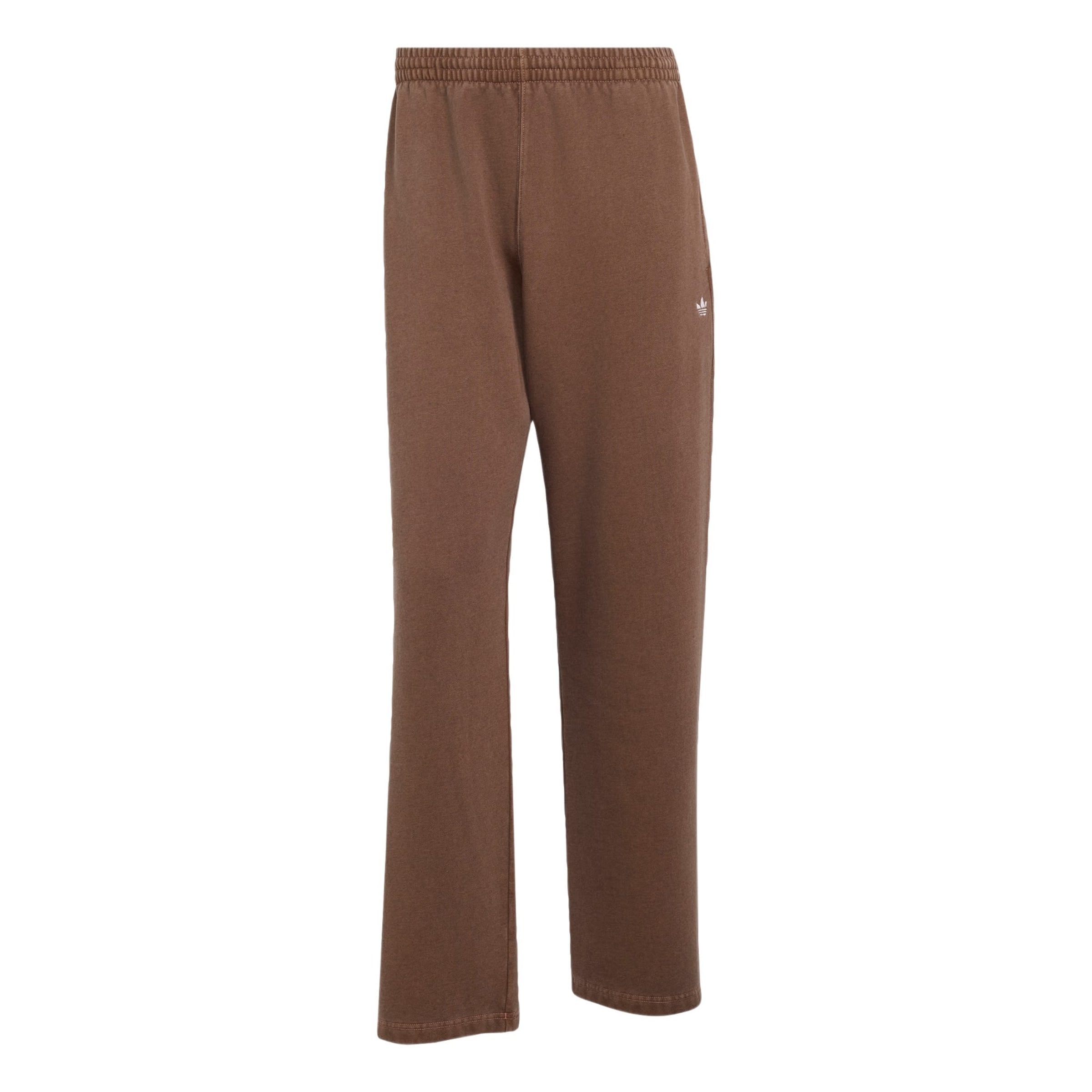 ADIDAS ORIGINALS Loosefit Hose 'Trefoil Essentials' in Braun: Vorderseite