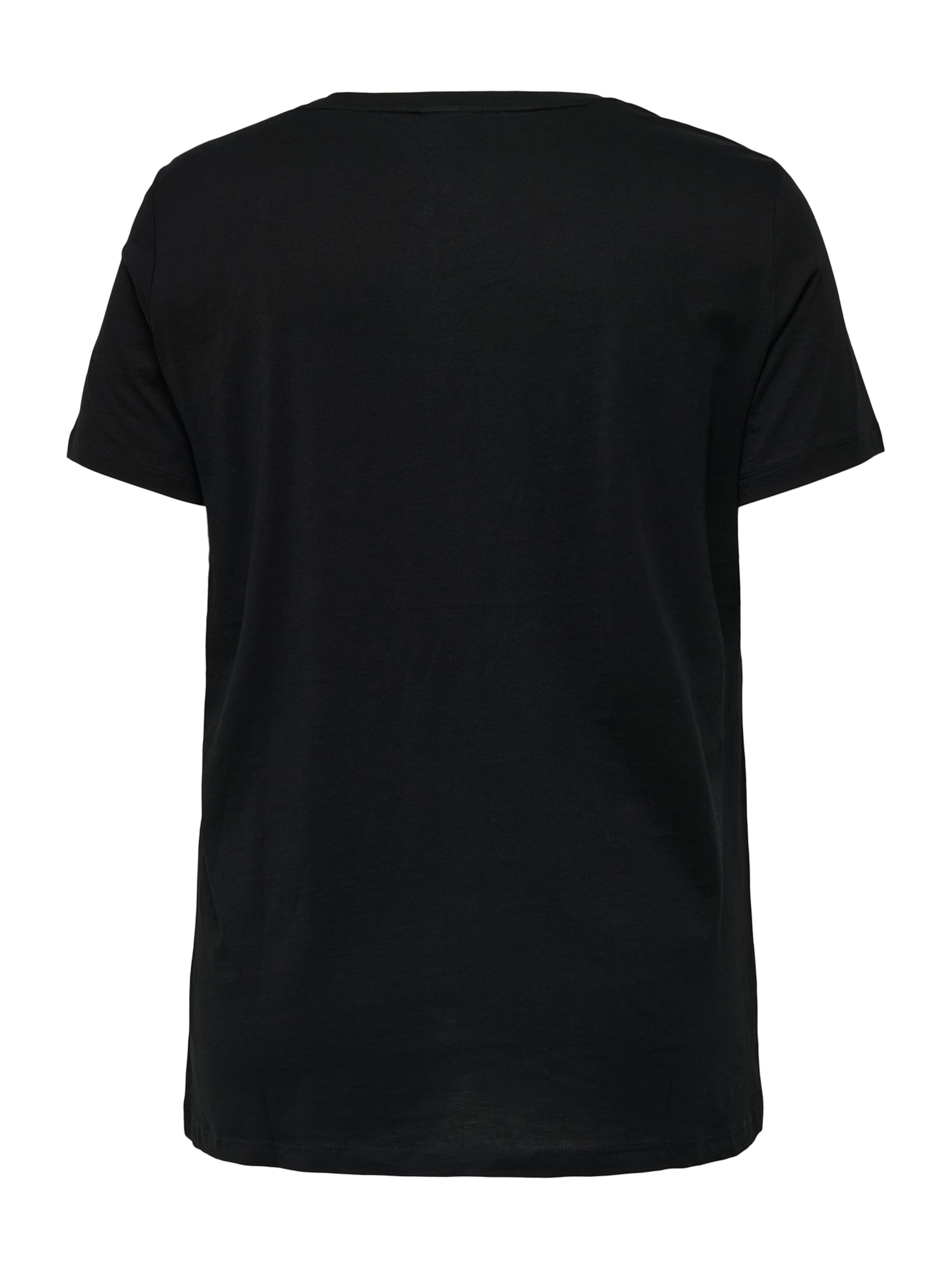 ONLY Carmakoma Tričko 'CARBOOSTERY' – černá