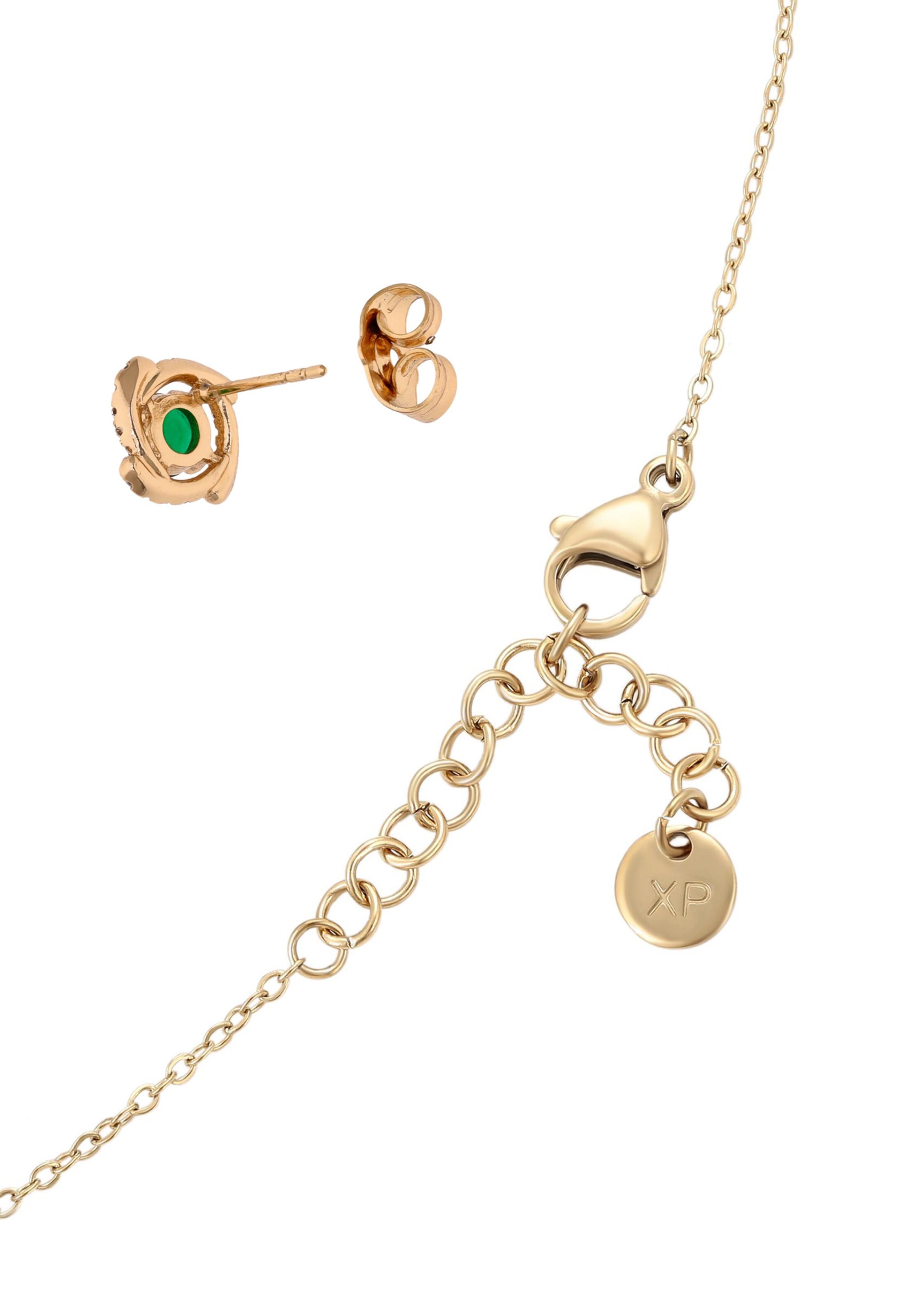 Parure de bijoux faina en or