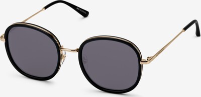Kapten & Son Sonnenbrille 'Rotterdam' in gold / schwarz, Produktansicht