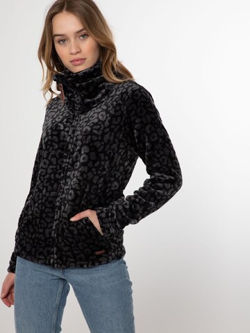 PROTEST Fleecejacke 'PRTPACO' in Schwarz