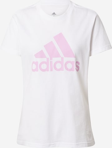ADIDAS SPORTSWEAR Shirt 'Essentials' in Weiß: Vorderseite