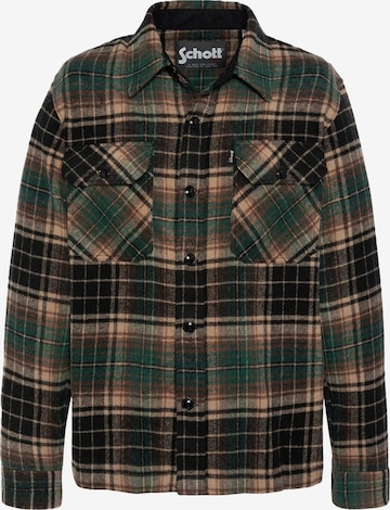 Giacca di mezza stagione di Schott NYC in colori misti: frontale
