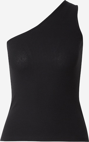 PIECES Top 'RUKA' in Black: front