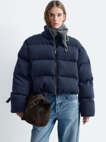 & Other Stories Jacke in Blau: Vorderseite