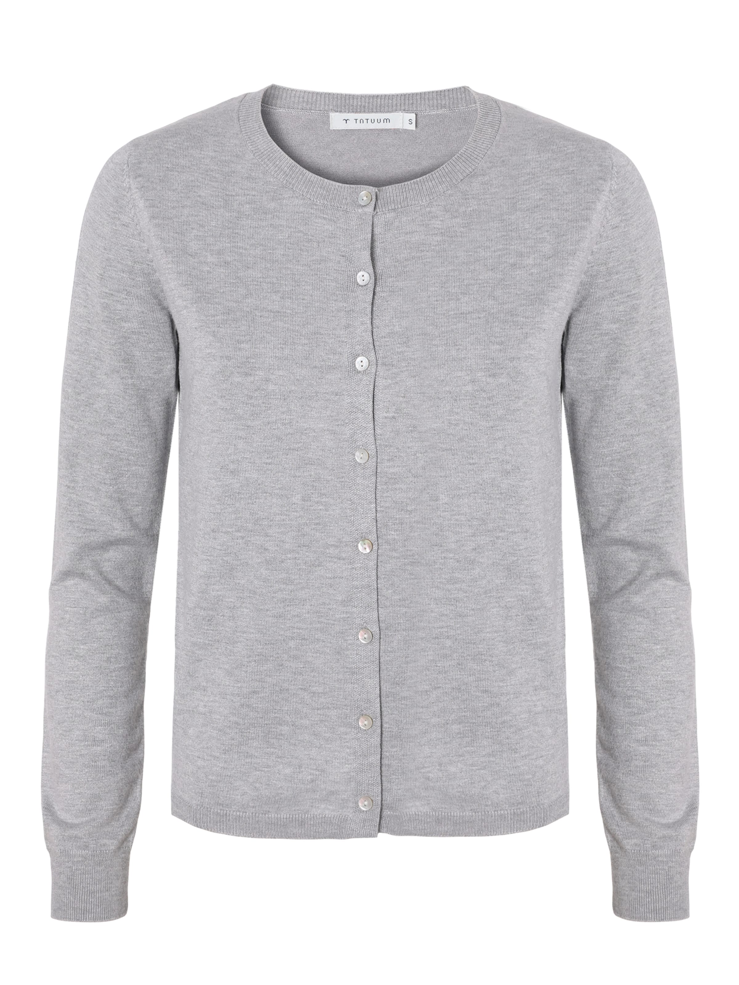 TATUUM Kardigán 'Vero' - szürke: elől