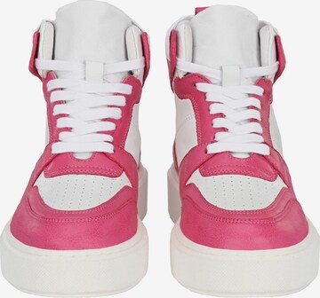 Apple of Eden Sneakers hoog 'SOFIA' in Roze