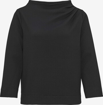 OPUS Sweatshirt 'Goldiny' in Zwart: voorkant