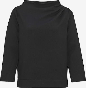 OPUS Sweatshirt 'Goldiny' in Black: front