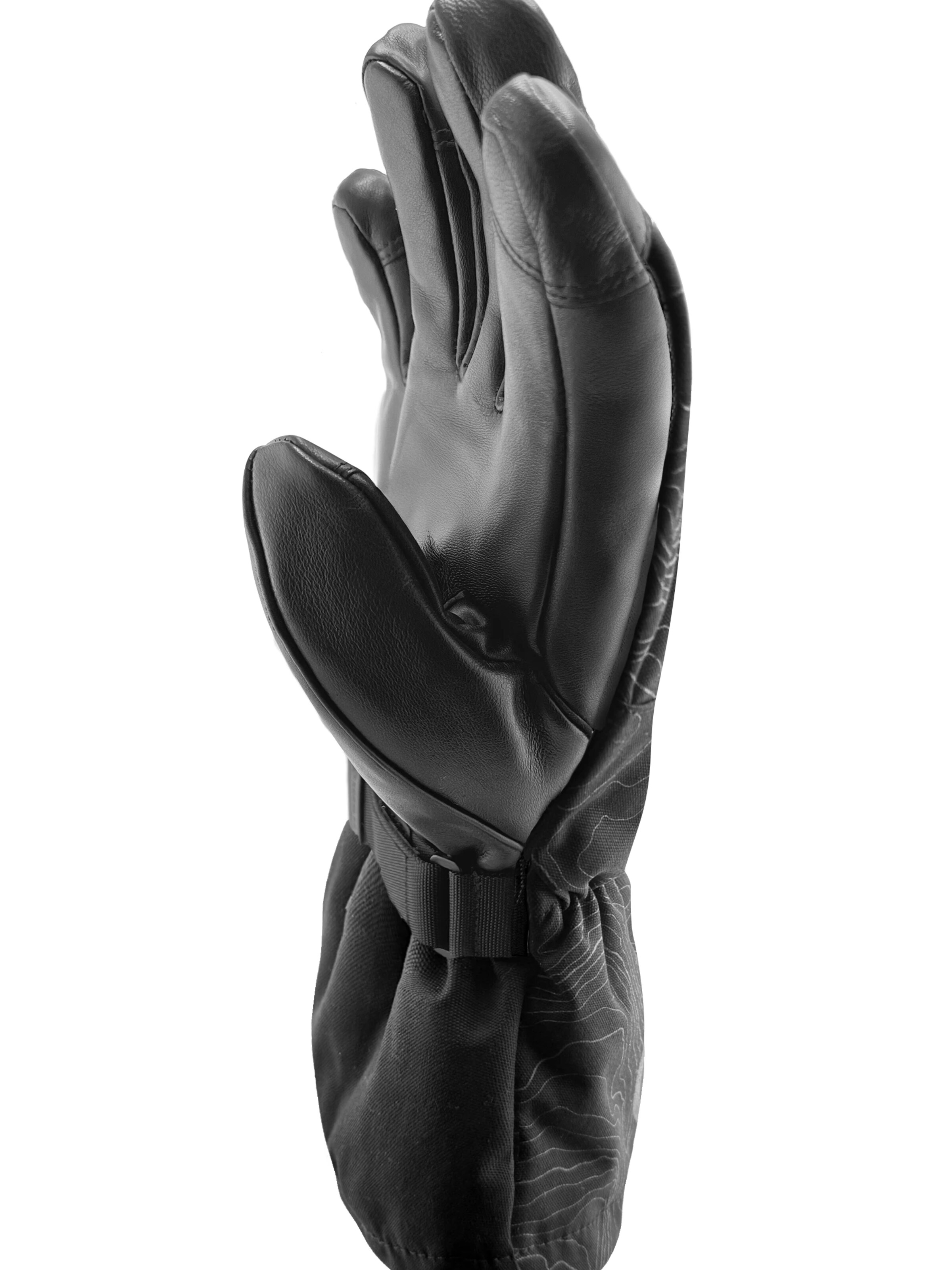 KESSLER Full Finger Gloves in Black