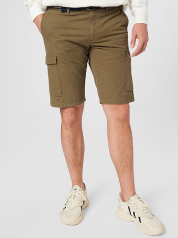 Regular Pantalon cargo 'JOHN' TOMMY HILFIGER en vert : devant