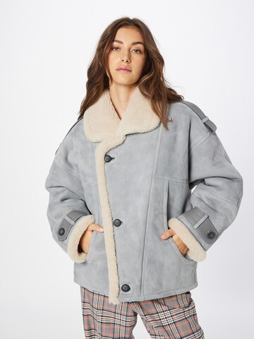 MEOTINE Tussenjas 'ZOE JACKET LIMITED EDITION' in Grijs: voorkant