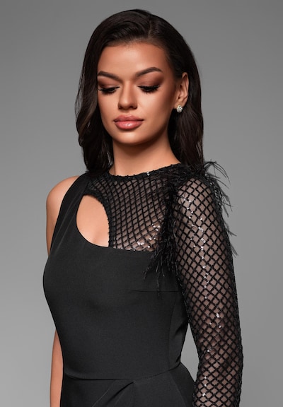 Ombre Robe en noir, Vue avec produit