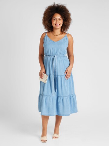 ABOUT YOU Curvy Klänning 'Ingrid' i blå