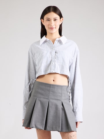 Monki - Blusa en blanco: frente