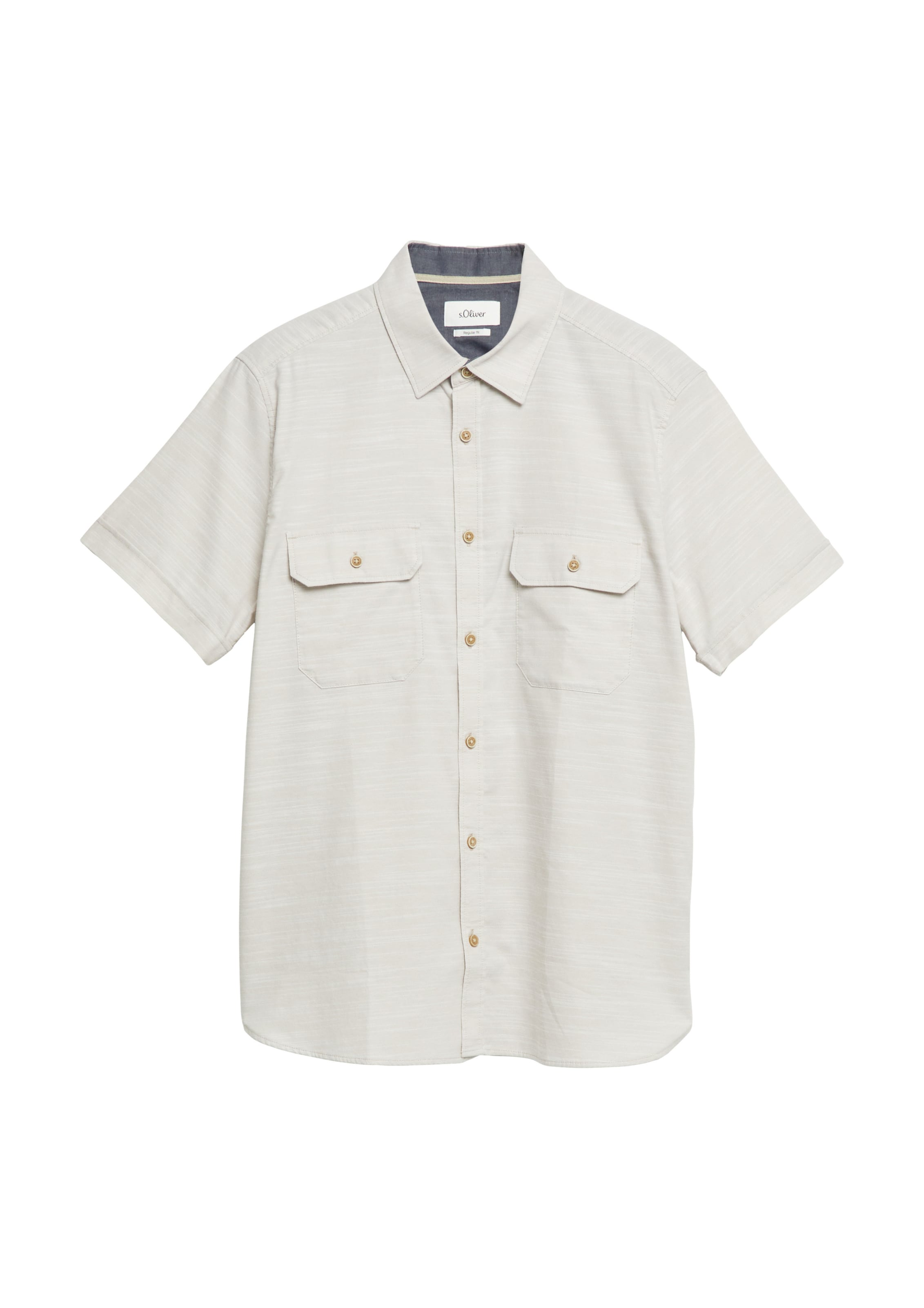 Chemise s.Oliver en beige : devant