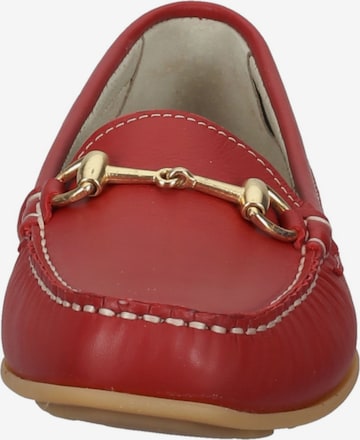 Bama Mocassins in Rood