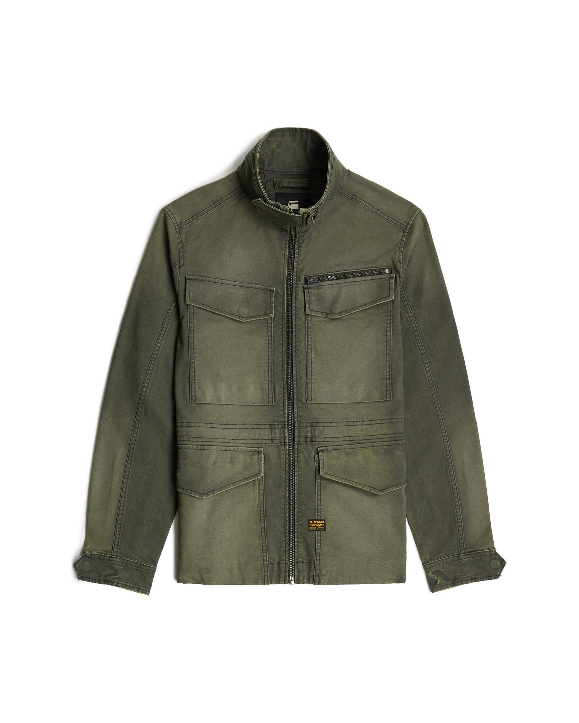 G-STAR Tussenjas in Groen: voorkant