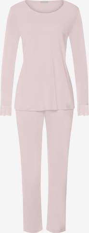 Hanro Pyjama 'Rosaria' in Roze: voorkant