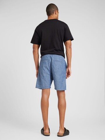 QS - regular Pantalón en azul