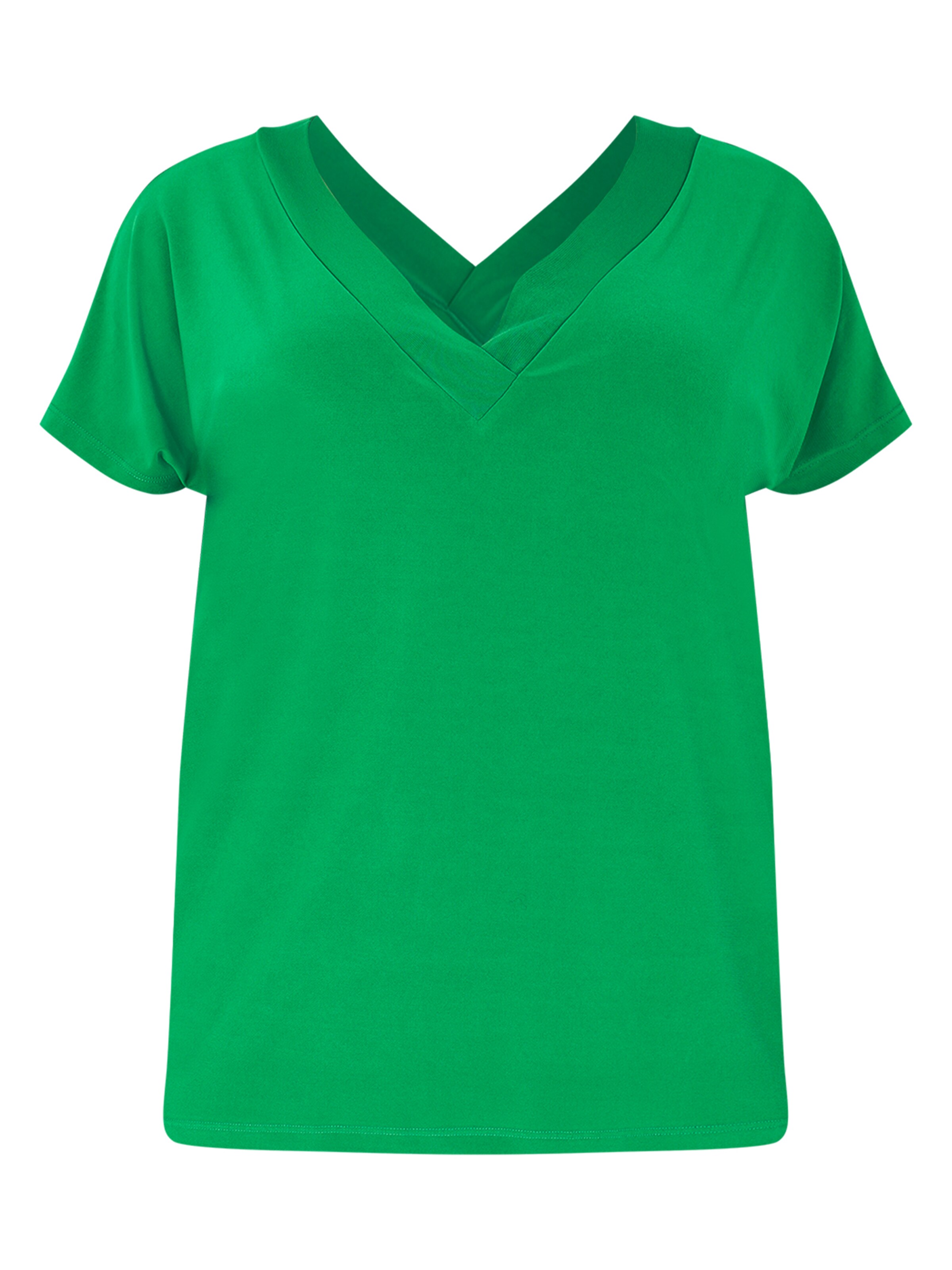 YOEK Shirt in Groen: voorkant