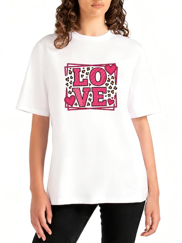 T-shirt GORHEY en blanc : devant