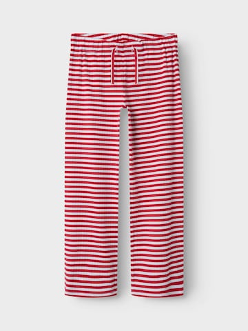 NAME IT - regular Pantalón 'Suraja' en rojo