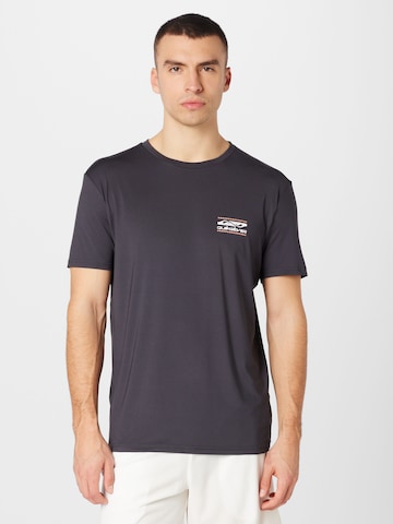 QUIKSILVER Funkční tričko – šedá: přední strana