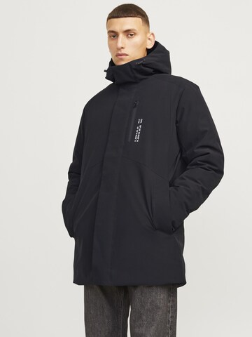 Veste fonctionnelle aprel en noir : devant