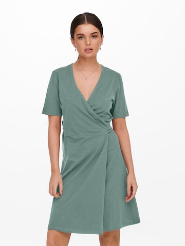 Robe 'MAY' ONLY en vert : devant