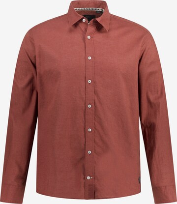 JP1880 Regular fit Button Up Shirt in Red: front