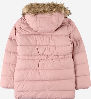 Abercrombie & Fitch Zimní bunda – pink