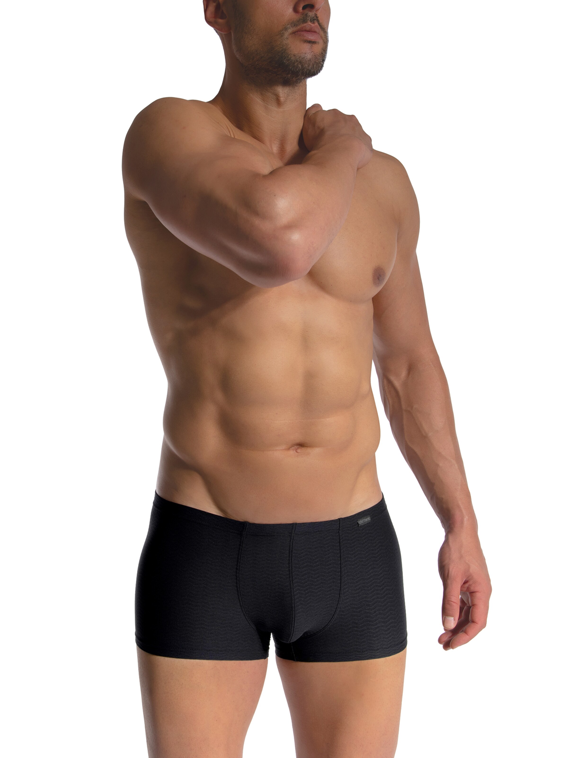 Boxers ' RED2476 Minipants ' Olaf Benz en noir : devant