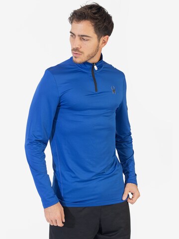 Spyder Functioneel shirt in Blauw