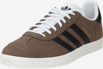 ADIDAS ORIGINALS Zemie brīvā laika apavi 'GAZELLE', krāsa - brokāta / Zelts / melns, Preces skats