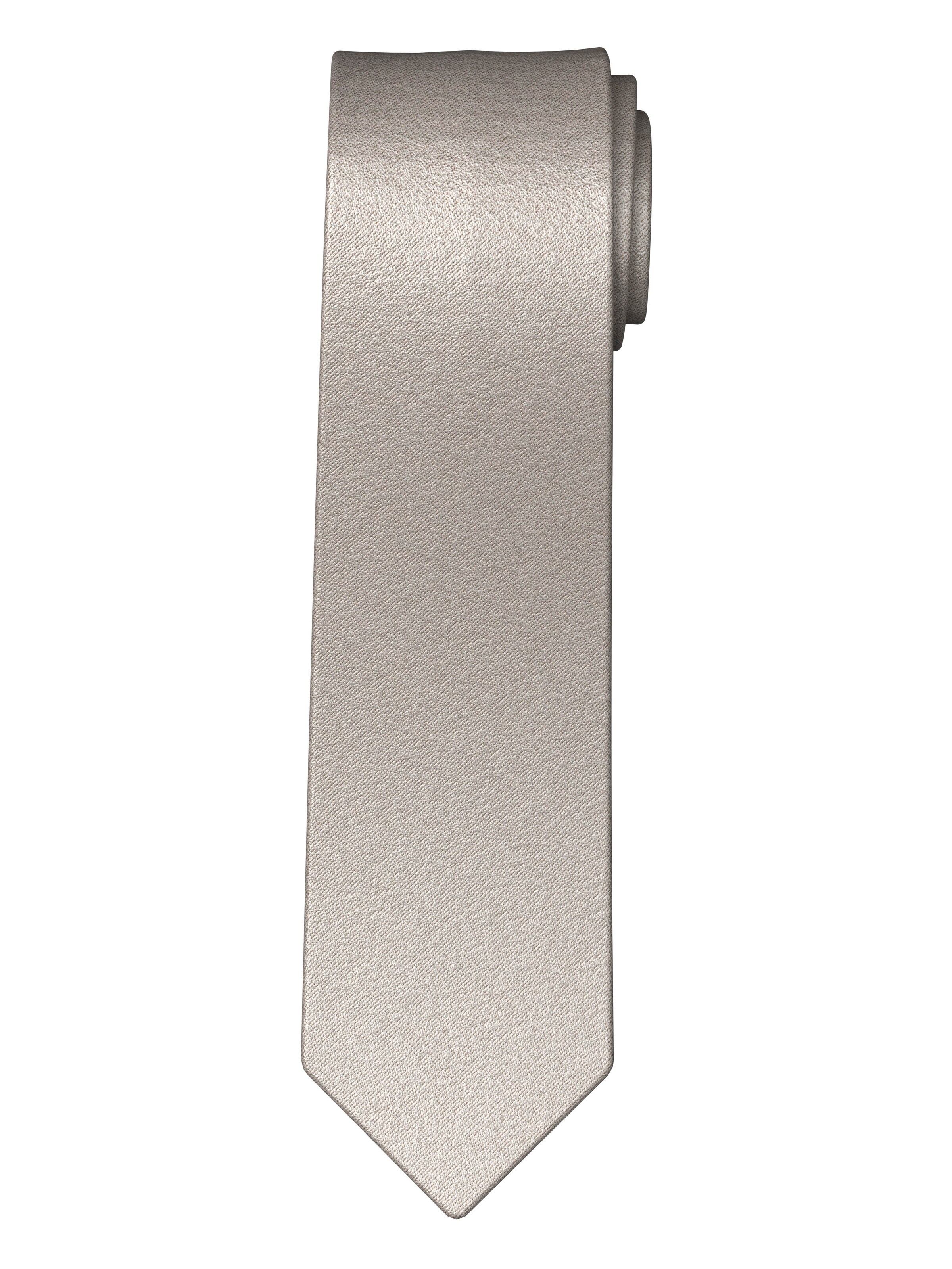 OLYMP Krawatte in Silber: Vorderseite