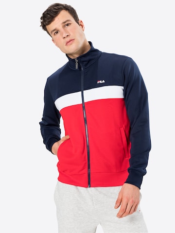 FILA Sweatvest 'Sanga' in Blauw: voorkant