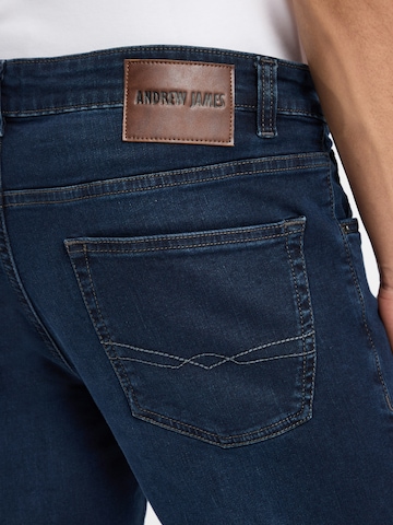 Andrew James Regular Jeans ' Aiden ' in Blauw