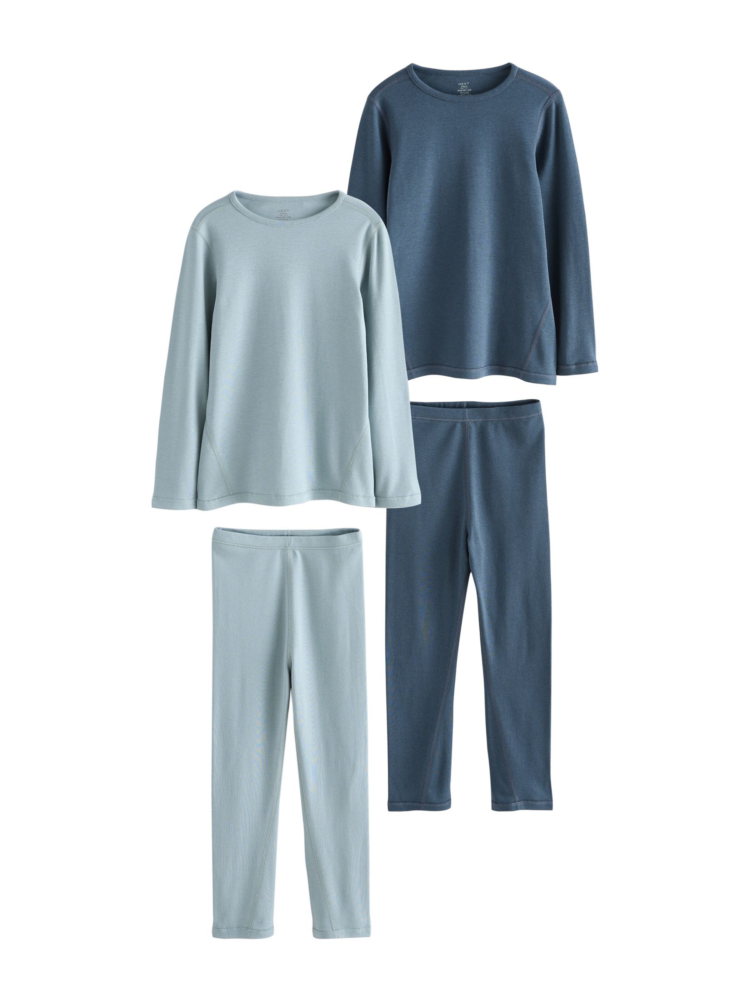 Next - Pijama en azul: frente