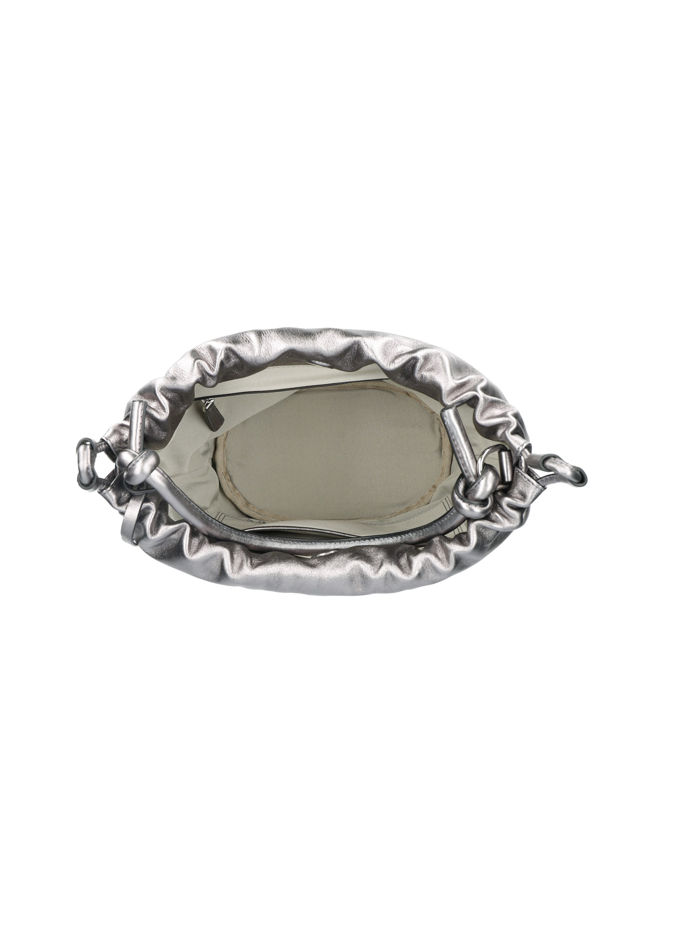 Picard Beuteltasche ' Dumpling Petite ' in Silber