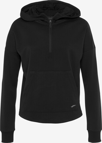 FAYN SPORTS Sweatshirt in Schwarz: predná strana