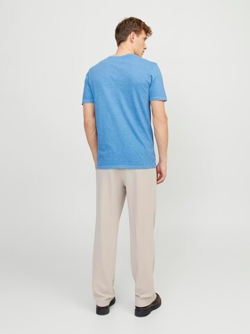 JACK & JONES Regular fit Póló 'JJESPLIT' - kék