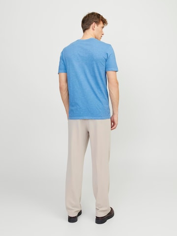 Coupe regular T-Shirt 'SPLIT' JACK & JONES en bleu