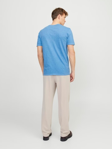 JACK & JONES Regular fit T-shirt 'SPLIT' i blå