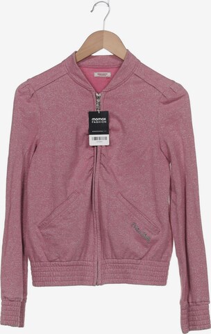 Miss Sixty Sweatshirt & Zip-Up Hoodie in S in Pink: front