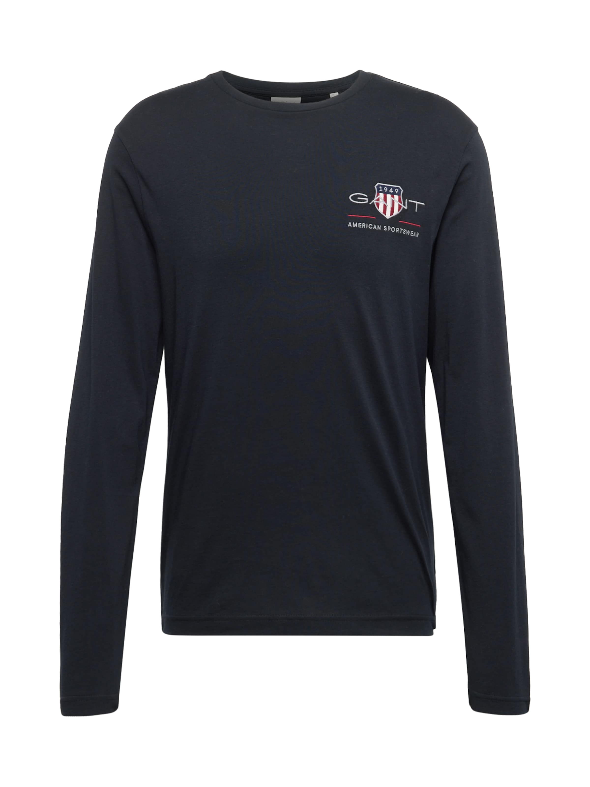 GANT Póló - fekete: elől