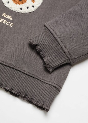 MANGO KIDS Mikina 'Fierce' – šedá