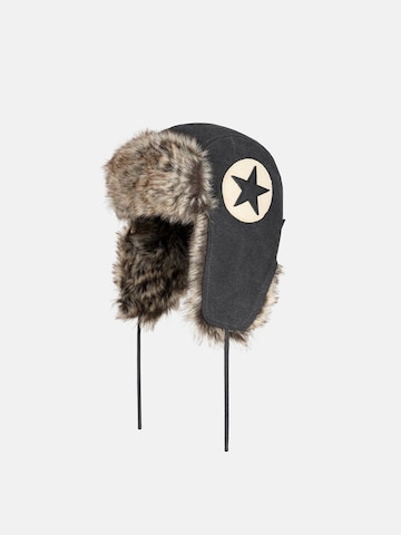 ENRAGE Beanie 'PILOT' in Black: front